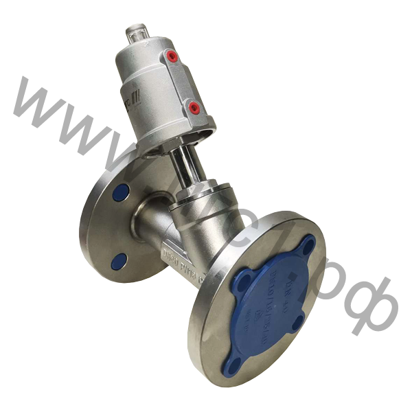 Клапан седельный отсечной фланцевый Дн 50 КНО-ПГ150304-Ф (2")           (SV-HSF-AS-50NC-112)